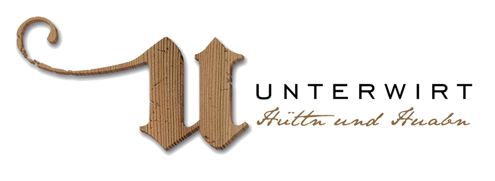 Unterwirt Hüttn & Huabn logo