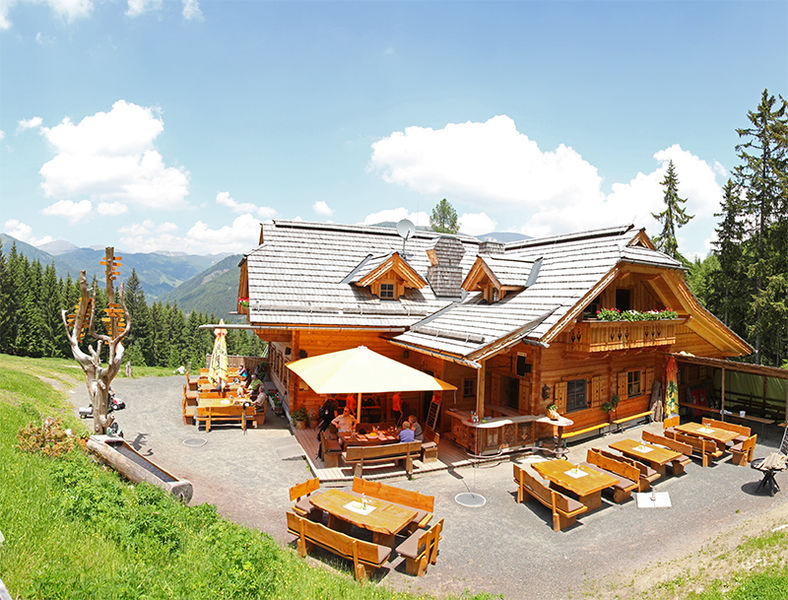 unterwirt hütte Sommer wandern