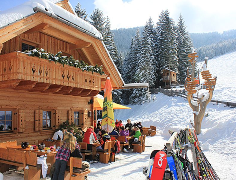 unterwirt hütte winter